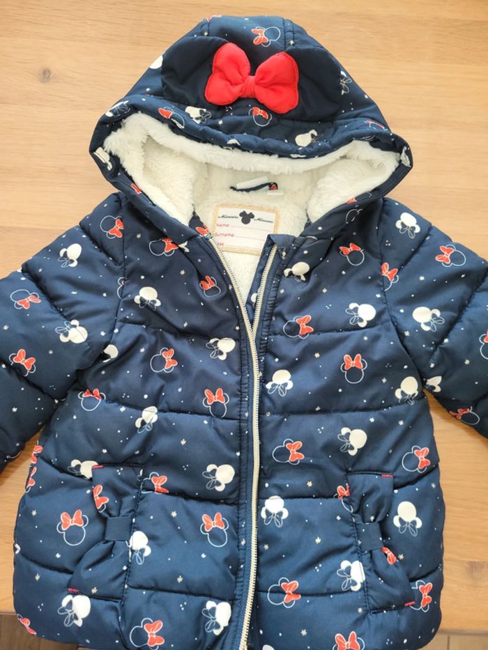 Manteau Minnie 18 mois fille