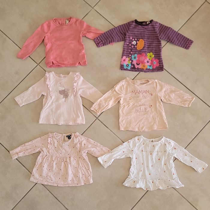 Lot vêtements fille 9 mois hiver - photo numéro 3