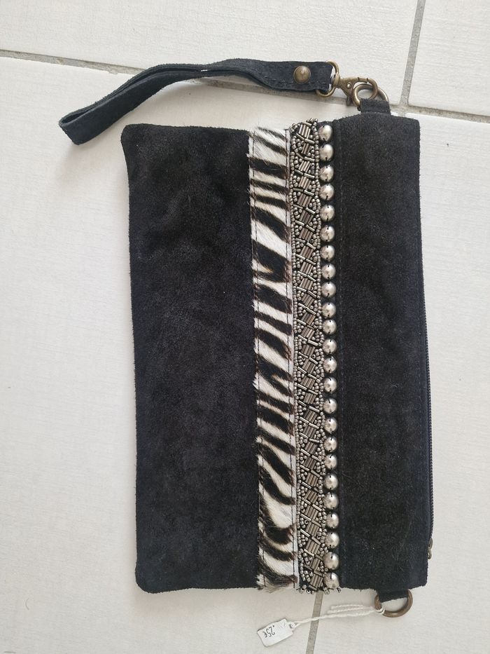 Pochette  Noir "Made in Italy"