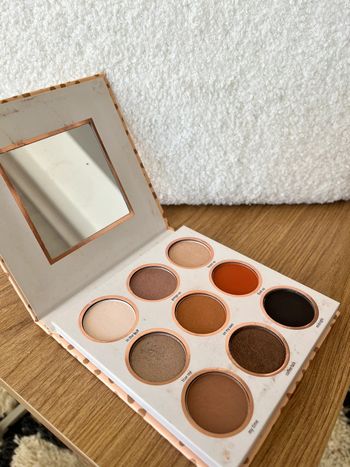 Palette de fards à paupières tons chaud essence