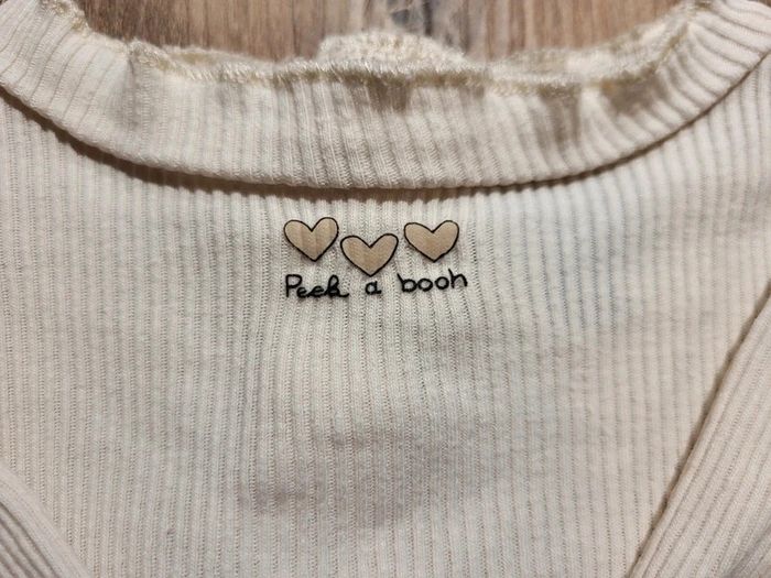 Salopette en coton + pull - photo numéro 5