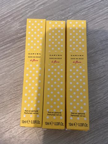 Carven dans ma bulle de fleurs lot 3 parfum