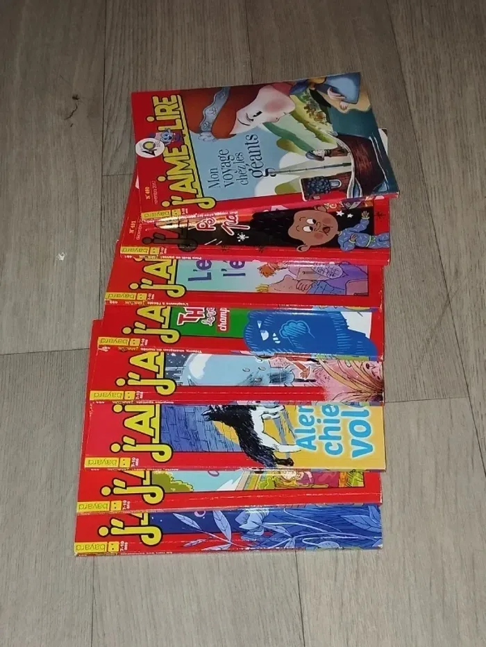 Lot de 8 magazines J’aime lire année 2017-18 L047 - photo numéro 2