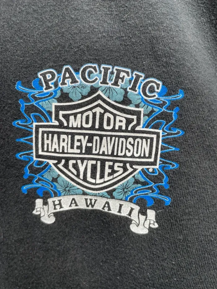 T-shirt print Harley Davidson collector motor cycles biker made in USA 🇺🇸 Pacific Hawaii Mens XXL - photo numéro 3