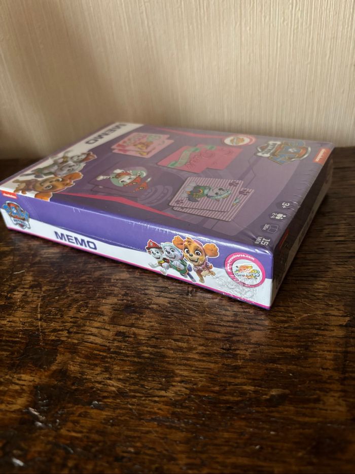 Lot Paw Patrol « Pat Patrouille » : puzzle 3D Chase et jeu de Mémo - photo numéro 4