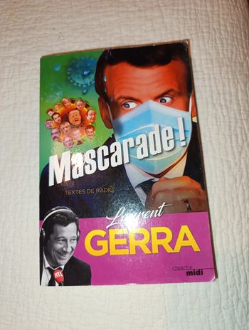 Livre Mascarade de Laurent Gerra