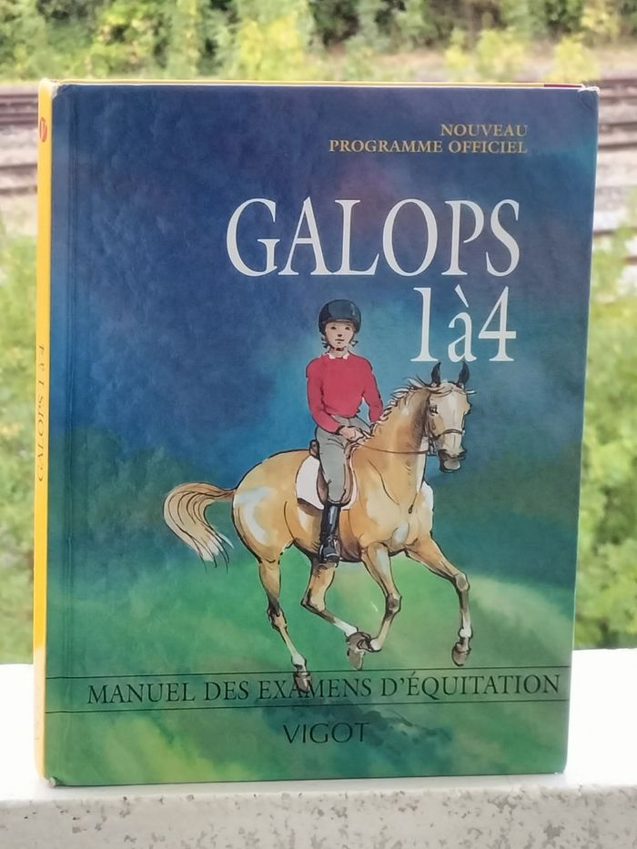 Manuel équitation galop 1 à 4