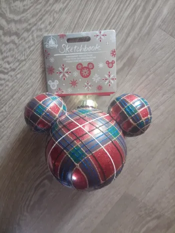 Boule de Noël Mickey Disneyland Paris neuf