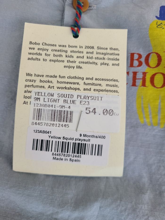 Barboteuse Bobo Choses neuve taille 9 mois - photo numéro 3