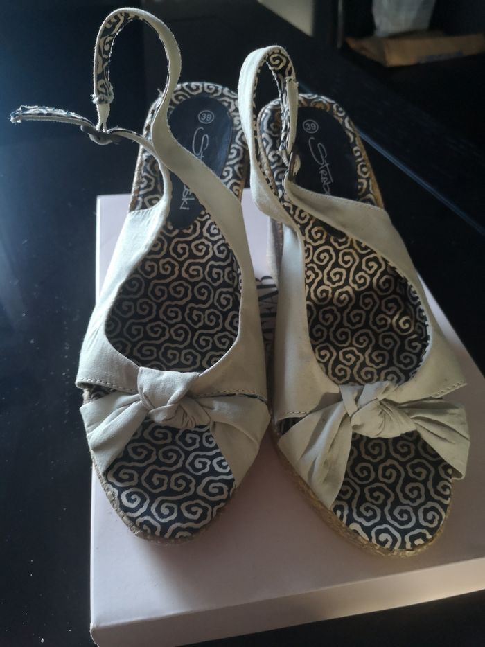 Sandales beige
