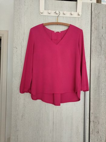 Blouse d été rose fushia