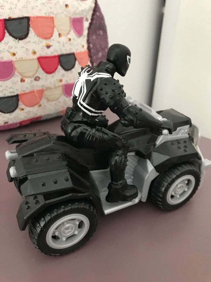 Figurine Agent Venom Marvel Spiderman et son quad - photo numéro 3