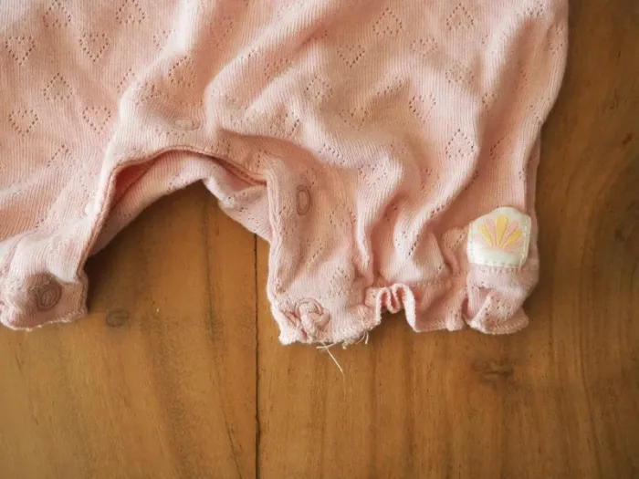 Combi-short little Ocean rose poudré - photo numéro 4
