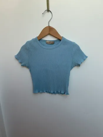Petit haut extensible fille 6 ans papillon