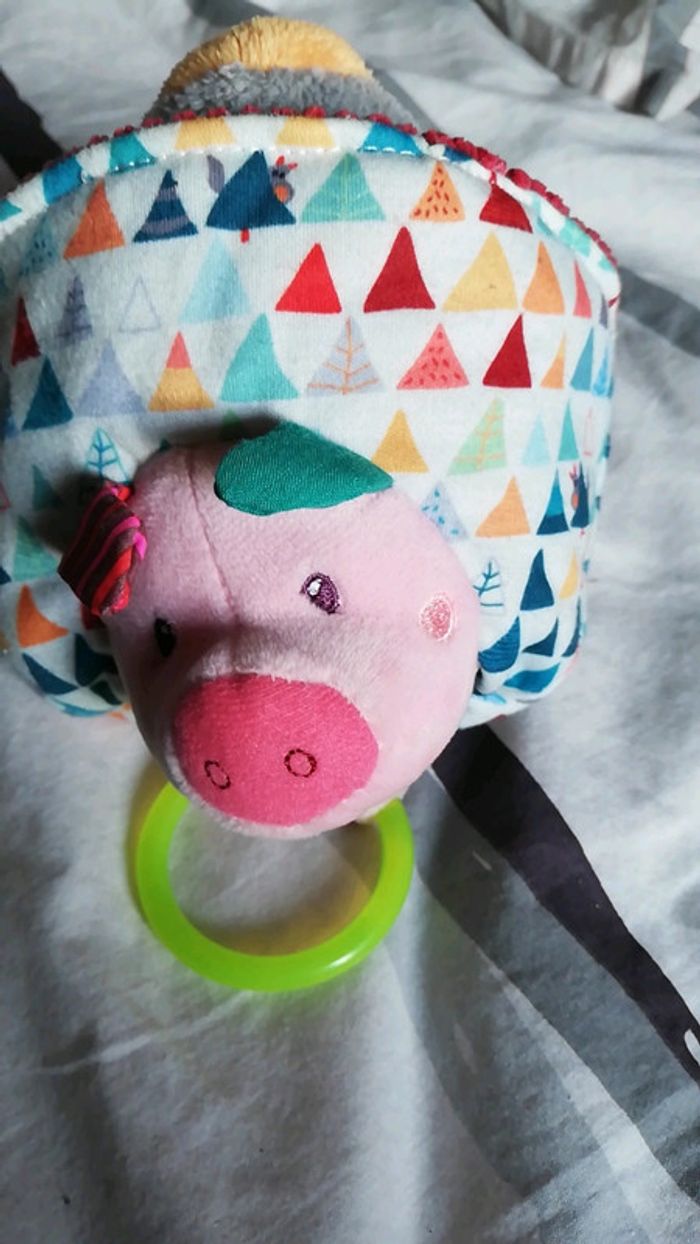 Lilliputiens Nicolas le loup hochet réversible - photo numéro 2