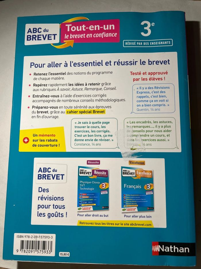 ABC du brevet tout en un neuf - photo numéro 2