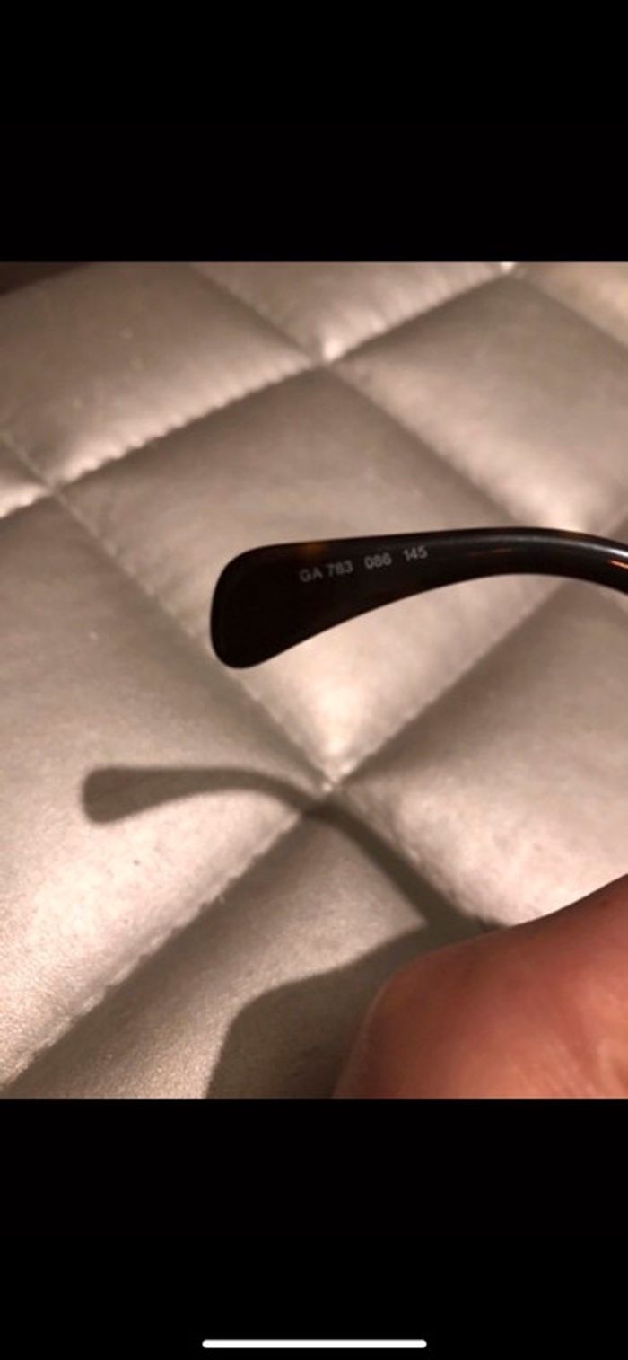 Lunettes écaille Giorgio Armani - photo numéro 3