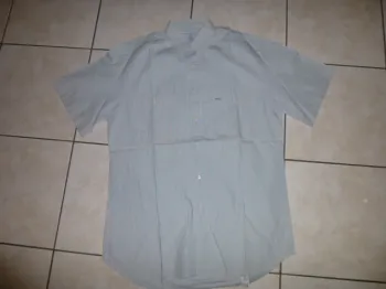 chemise manche court rayé vert Hugo BOSS new classic M