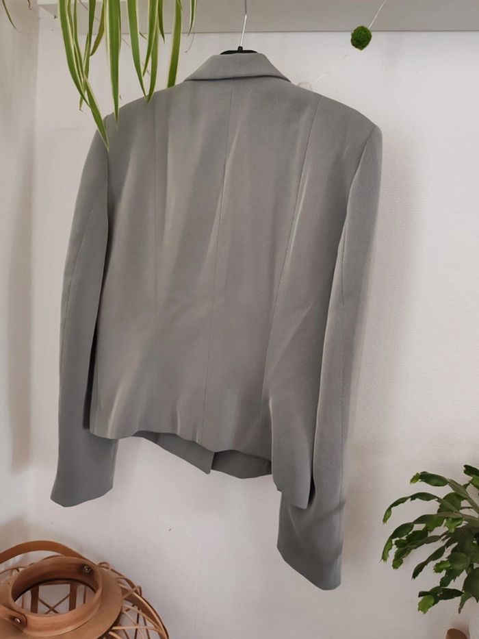 Veste vintage verte olive pastel - photo numéro 6