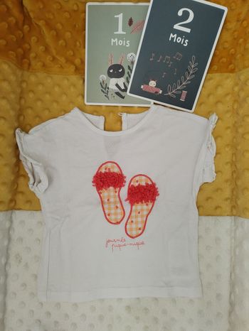T shirt fille 12 mois 