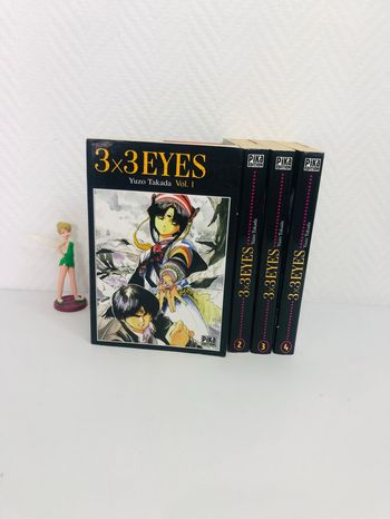 3x3 eyes tome 1,2,3,4