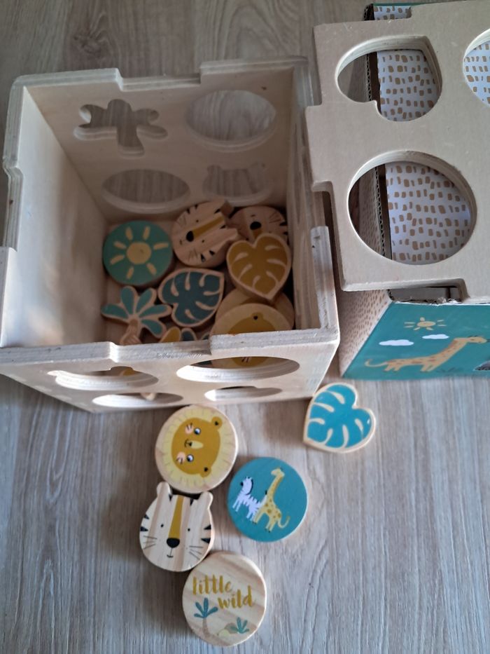 Cube d'activités bois - photo numéro 2