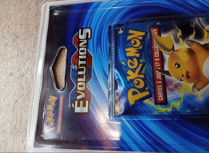 Lot de 2 blister Pokémon xy évolutions neuf FR - photo numéro 8