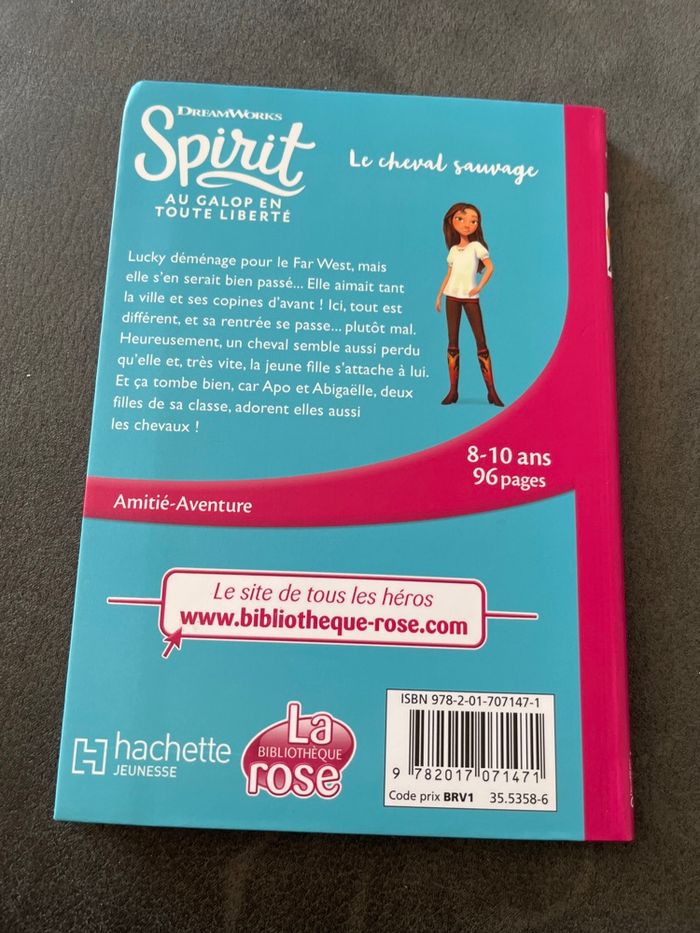 Livre bibliothèque rose Spirit tome 1 - photo numéro 2