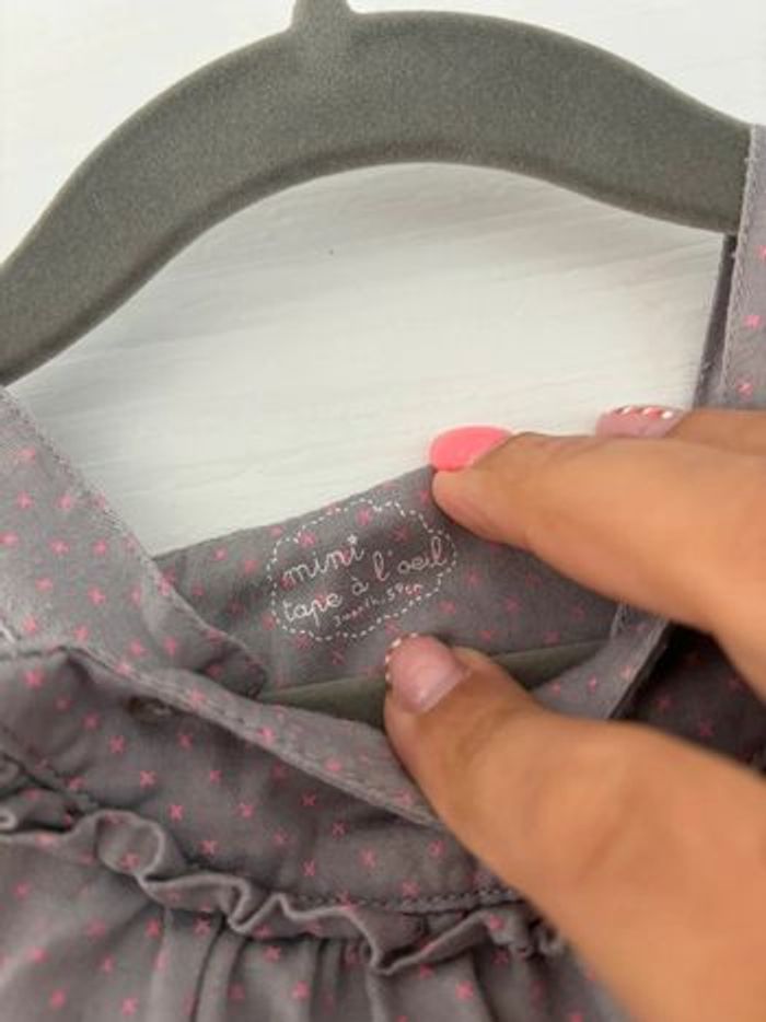 Robe TAO grise et rose - photo numéro 4