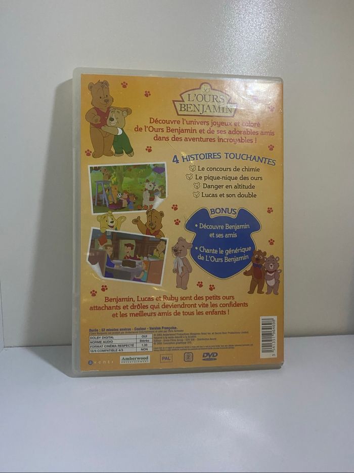 DVD l’ours Benjamin - photo numéro 2
