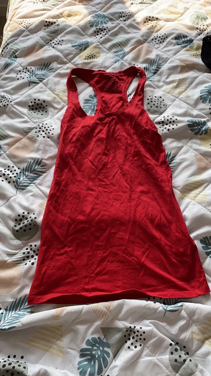 Débardeur rouge