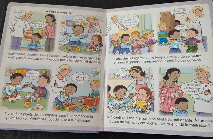 Livre L'imagerie des tout-petits - La politesse / Editions Fleurus - photo numéro 7