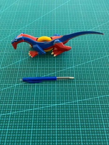 Figurine Dragon Booster - Super Speed Day Beau Wheeled - Jakks 2005 hotwheels