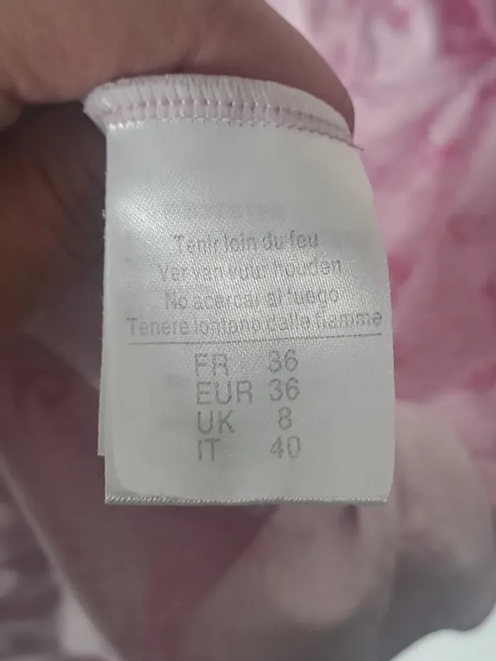 Nuisette rose Etam Taille 36 - photo numéro 8