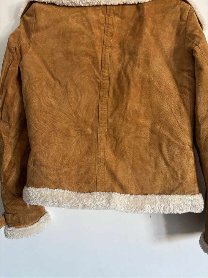 Veste cuir Zara - photo numéro 4