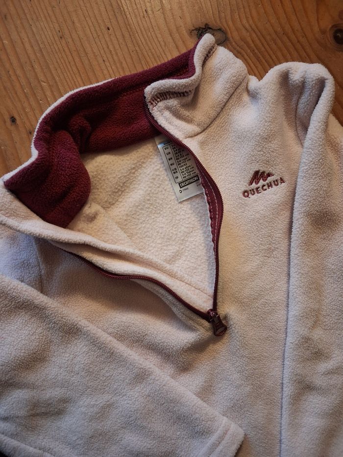 Polaire fille - 3/4 ans (96/102 cm) - Décathlon Quechua - photo numéro 2