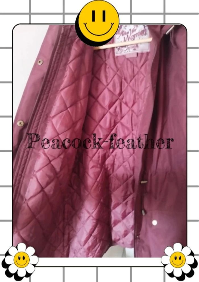 Manteau Parka bordeaux 40/42 atlas - photo numéro 5