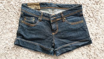 Short jean brut femme T40 Stradivarius