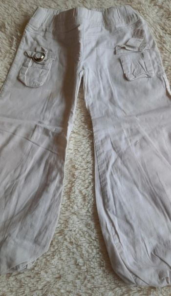 👻Pantalon blanc 3 ans👻