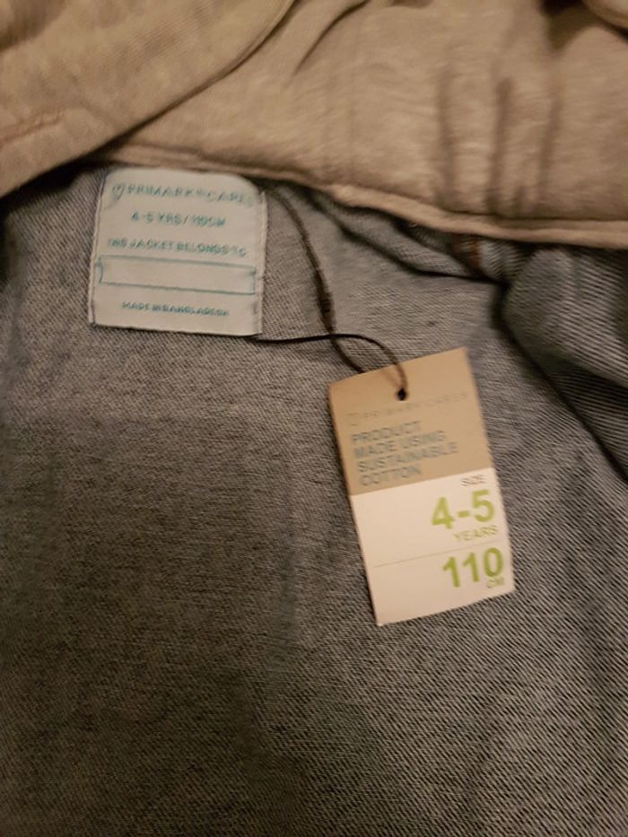 Veste jean à capuche Primark 4-5 ans - photo numéro 5