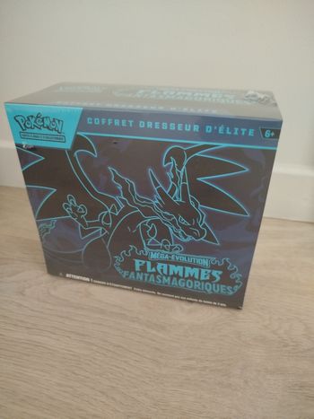 Pokémon Coffret ETB Flammes Fantasmagoriques ME02 – Neuf et scellé