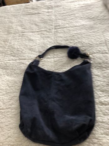 Sacre  besace en croûte de cuir