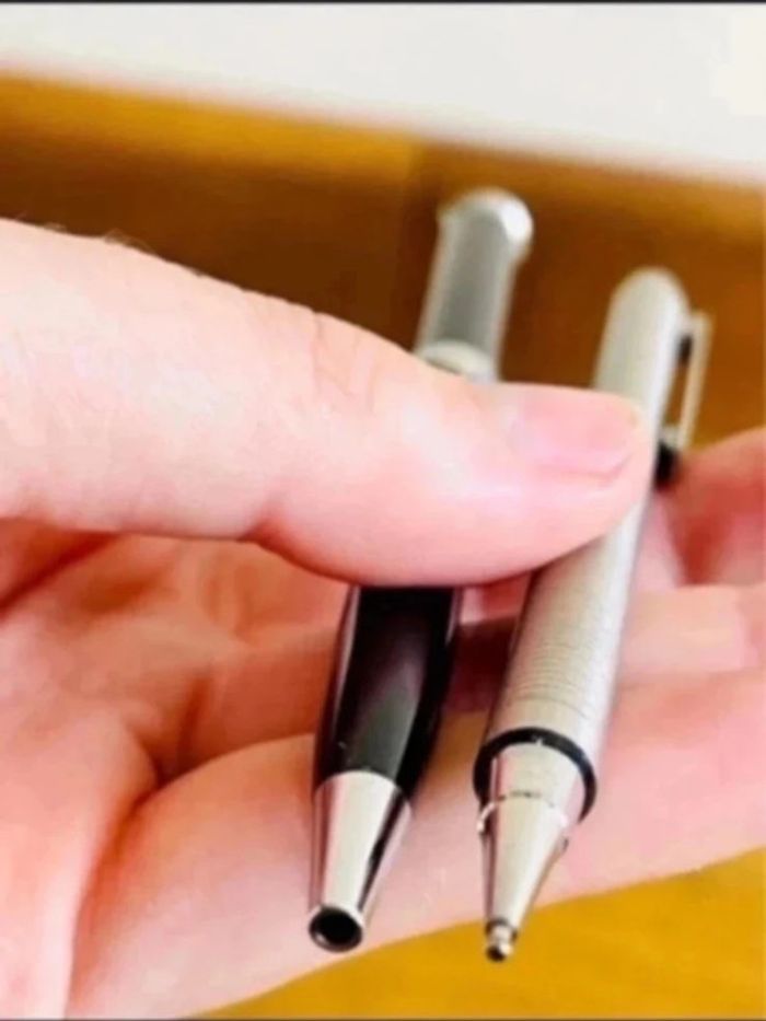 Lot deux stylos neuf en métal fin et Raffiné - photo numéro 3