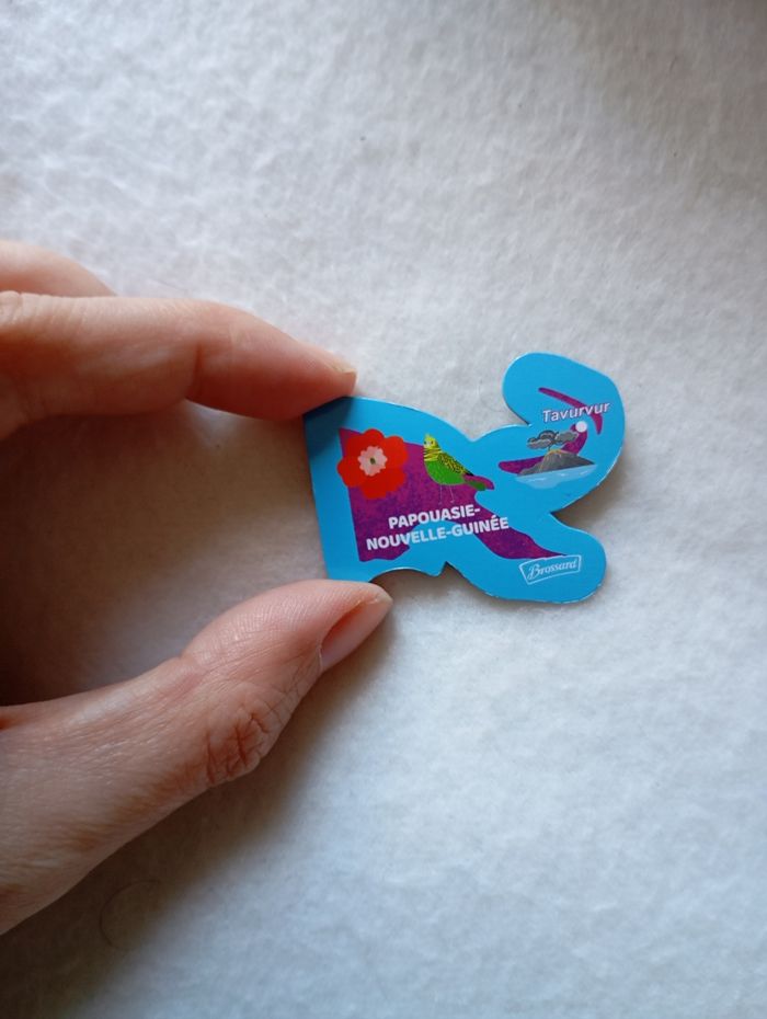 Lot de 2 magnets Océanie Savane Brossard - photo numéro 2