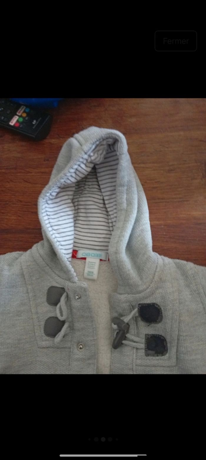 Veste taille 6 mois marque obaībi - photo numéro 3
