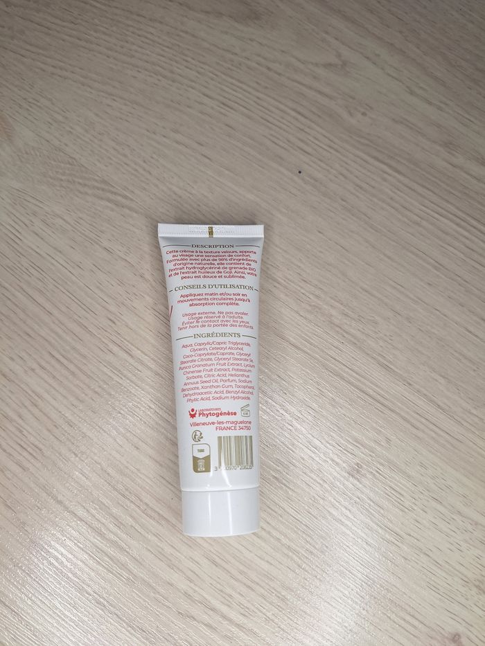 Crème velours visage 40ml neuf Biothalys - photo numéro 2