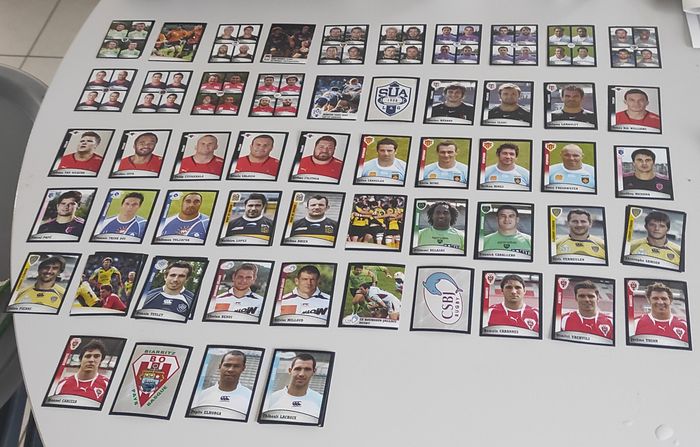 Stickers panini rugby 2009 0.20cts le sticker