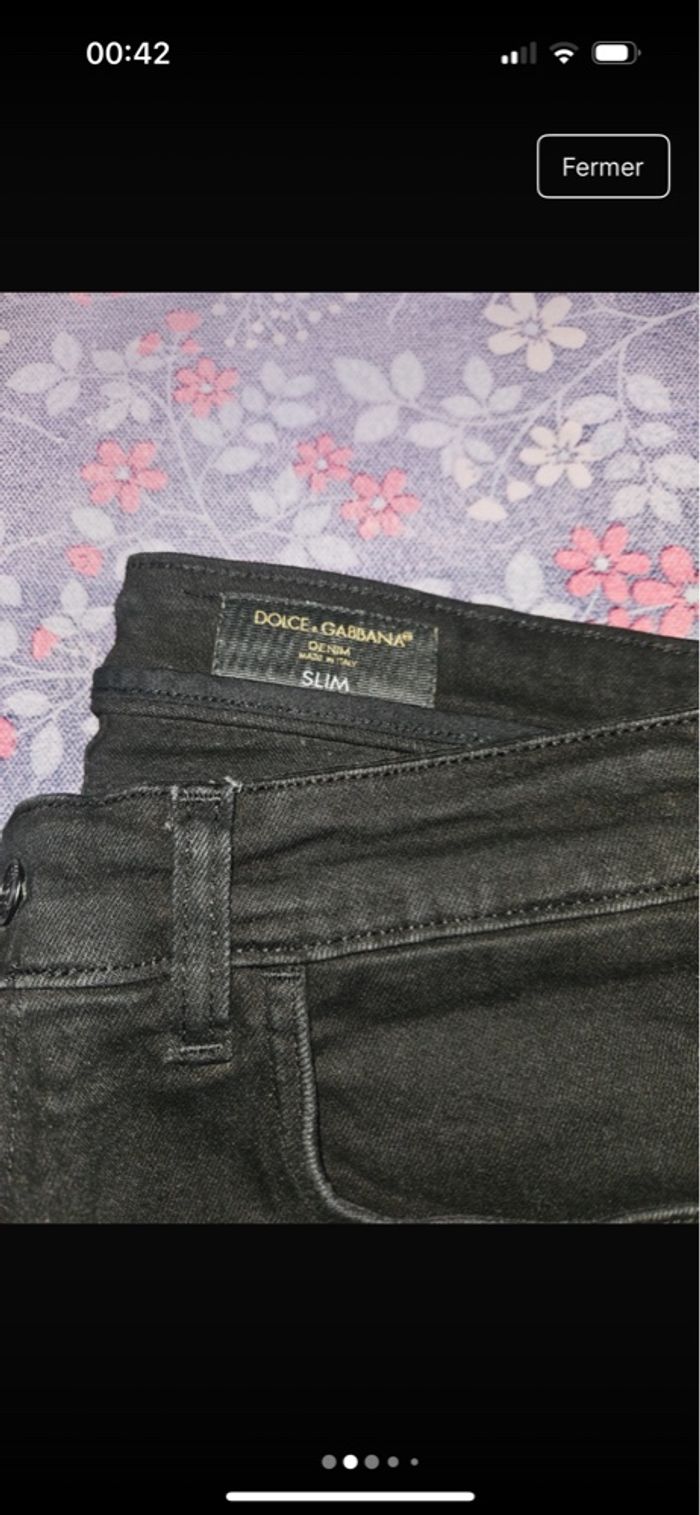 Jean dolce gabana homme - photo numéro 8