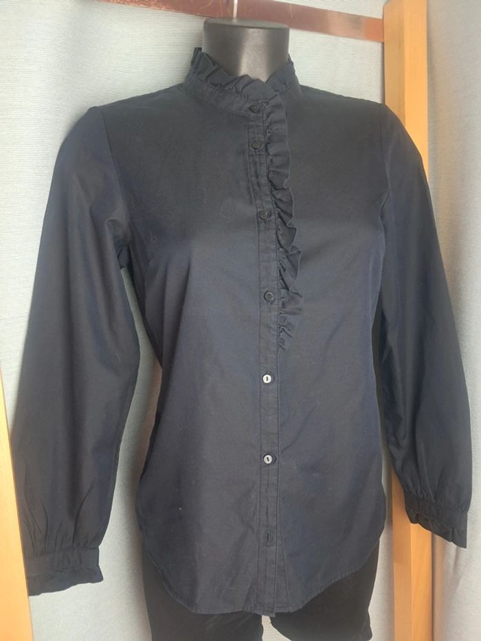 Comptoir des cotonniers chemise marine T 34 en tbe - photo numéro 2