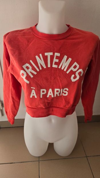 Sweat court H&M taille 34